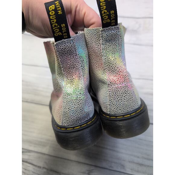 3 Dr. Martens Multi Glitter 1460 Pascal Y Boots - Picture 6 of 10